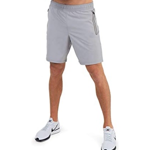 Pantalones cortos de entrenamiento de sudor de verano para hombre, ropa de calle con logotipo personalizado de alta calidad, precio barato al por mayor, patrón sólido - Product Image 1