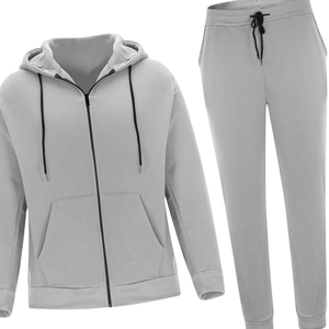 Ensemble de survêtement en molleton pour homme Reklo Industries, sweat à capuche et pantalon de jogging, vêtements décontractés d'hiver, coupe régulière, poids lourd 360g, 100% coton - Product Image 6