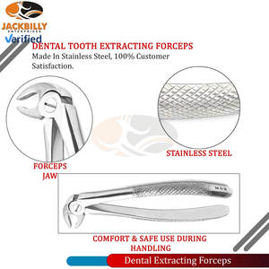 คีมดึงส่วนปลายทางทันตกรรมแบบแมนนวลเครื่องมือ MD3การผ่าตัดส่วนล่างเครื่องมือสกัดสองซี่ - Product Image 3