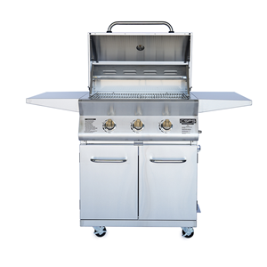 Barbecue à gaz au prix le plus bas 3 brûleurs Inox 304 BBQ extérieur non enduit facilement assemblé pour la cuisson au restaurant - Product Image 5