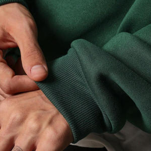 Sudaderas con capucha personalizadas para hombre con hombros caídos de gran tamaño con impresión de logotipo Ajuste cómodo diseñado para ropa de calle diaria y de viaje - Product Image 2