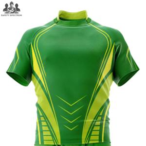 Conjuntos de Uniformes de Rugby para Hombre, Ropa Deportiva, OEM, Alta Calidad, Impresión de Logotipo Personalizada por Transferencia de Calor, 100% Poliéster, Ecológico, Secado Rápido - Product Image 5