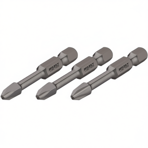 Juego de puntas de torsión de impacto Hazet de 1/4'' con perfil de ranura cruzada (PH), accesorio de 3 piezas para herramientas neumáticas - Product Image 2