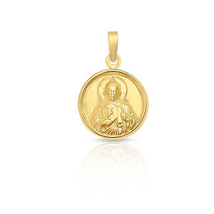 Colgante de oro Medalla San Judas - Product Image 1