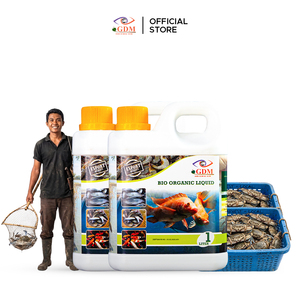 Aditivo Líquido Bio Orgánico para Alimento, 1 Litro, Suplemento Bio Orgánico para Peces, Camarones, Cangrejos, Acuicultura - Product Image 1