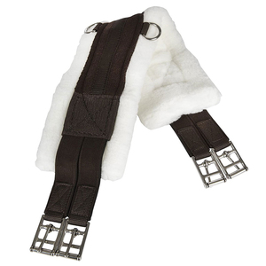 High Quality Smart Dyed Leather <b>Belly</b> Girth for Horses Heavy Elastic with Stainless Steel Roller Buckle - Product Image 4