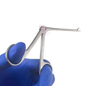 Pinzas de Rinoplastia de Acero Inoxidable con Puntas Finamente Dentadas |   Instrumentos Nasales Manuales de Precisión Quirúrgica - Product Image 2