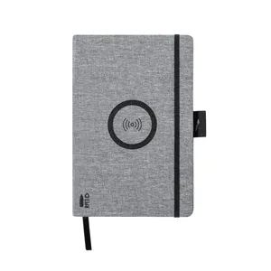 Agenda Charbuk in RPET con Copertina in Tessuto Ecologico Wireless, Design Minimalista, Articolo Promozionale - Product Image 6