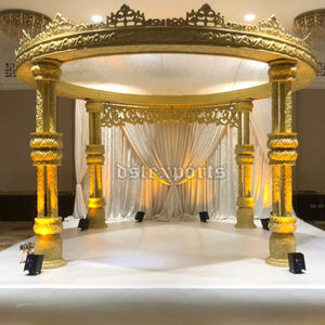 ของตกแต่งพิธีแต่งงานยอดนิยมของอินเดียโดย DST,ของตกแต่งเวทีงานแต่งงาน Jodha Mandap อินเดียและเอเชีย - Product Image 3