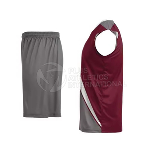 Uniforme de voleibol de alta calidad, conjunto de Jersey y pantalones cortos de entrenamiento con estampado de logotipo personalizado, uniforme de voleibol para mujer - Product Image 3