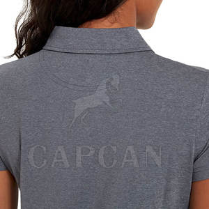 Capcan International's Fashion Women's Custom Color Summer Casual T-Shirts Transpirable para Polo Shirt Own Logo Print Knitted - Product Image 5