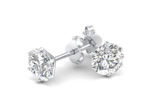 Reyes Minimalist ทองคำ14K สีเหลืองทอง925เงินสเตอร์ลิง2.6Ct ตัดเพชรโมอิสซาไนต์สุกใสสำหรับเป็นของขวัญเครื่องประดับที่ดี - Product Image 5