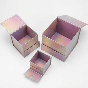 Boîte Cadeau Luxe Longue Rose avec Doublure en Mousse, Gaufrage, Lamination Mate, Impression Personnalisée Écologique pour la Saint-Valentin et les Événements de Mariage - Product Image 2