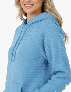 Sudadera con capucha para mujer más vendida, de algodón 100% Material, ropa informal de invierno, jersey con estampado de logotipo personalizado, sudadera sólida - Product Image 3