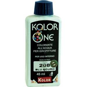 COLORANTE AL AGUA KOLORONE 208 AZUL OSCURO ML 45 - Product Image 1