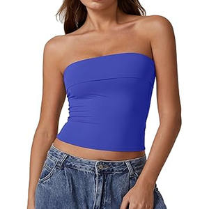 Vêtements de fitness de haute qualité à séchage rapide dernière conception légère meilleure conception confortable femmes débardeur fabriqué par Dressports - Product Image 4