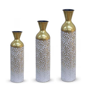 Jarrones de Piso Multicolores de Alta Calidad Hechos a Mano con Artesanía Tradicional India para Decoración del Hogar al Mejor Precio al por Mayor - Product Image 1