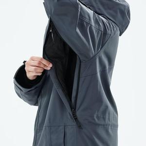 เสื้อแจ็คเก็ตสกีกันน้ำกันลมแบบมีสีตัดกัน เสื้อโค้ทสโนว์บอร์ดสำหรับฤดูหนาวกลางแจ้งแบบกันความร้อน ระบายอากาศได้ดี สำหรับผู้หญิง - Product Image 5