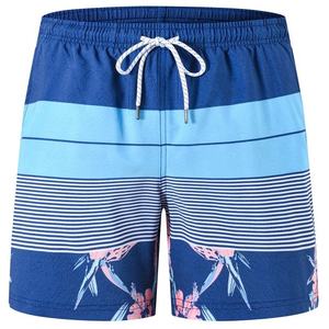 กางเกงขาสั้นชายหาดขาสั้นผ้าเมชแบบลำลองสำหรับผู้ชายกางเกงขาสั้นผ้าโพลีเอสเตอร์ตาข่ายพร้อมกระเป๋าซิป - Product Image 2