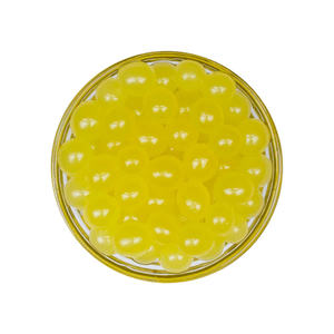 Perles de tapioca à la saveur d'orange de la meilleure qualité pour les salons de thé à bulles, vente directe d'usine, ingrédients pour les salons de thé à bulles - Product Image 1