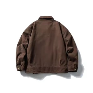 Veste Detroit 100% coton pour homme Coupe décontractée avec doublure couverture canard Toile d'hiver en vente - Product Image 5