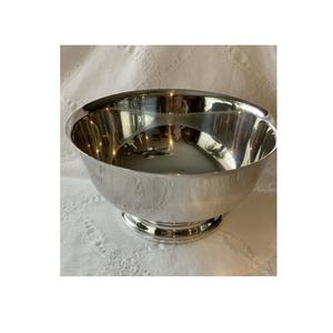 Nuevo tazón para servir martillado más vendido, tazón para servir alimentos de metal de alta calidad con chapado en oro a precio al por mayor - Product Image 2