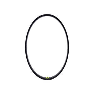 Llanta de bicicleta de montaña de bicicleta de carretera negra de acero ligero - Product Image 1