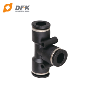 DFK EPE10 Conector de unión en T neumática Accesorios de tubo de aire Piezas neumáticas esenciales - Product Image 4