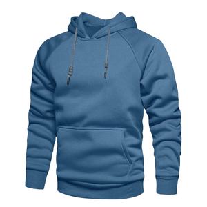 Nouveaux sweats à capuche en polaire pour hommes, solides, d'hiver, respirants, coupe-vent, écologiques, teints en uni, tailles et couleurs personnalisées, 2026 - Product Image 2