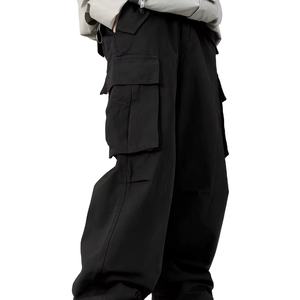 Pantalons pour hommes confortables et exigeants, pantalons cargo lavés, design anti-rides respirant, pantalons cargo pour hommes - Product Image 1