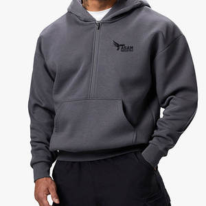 Sudadera con Cierre de Cremallera, Mezcla de Algodón Suave, Diseño Elegante para Uso Casual y Urbano - Product Image 1