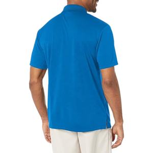 Polo de golf OEM pour hommes évacuation de l'humidité conception personnalisée fabricant direct d'usine vêtements de sport de golf en tricot léger - Product Image 4