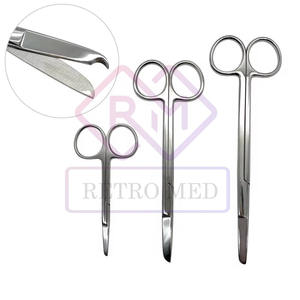 Tijeras de disección de ligaduras Spencer quirúrgicas, tijeras de corte de sutura de puntada, reutilizables por INSTRUMENTOS MEDICAB - Product Image 5