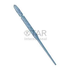 Mango de bisturí profesional, 145mm, 5,34 pulgadas, recto, azul, recubierto de titanio, hoja quirúrgica reutilizable no estéril, instrumentos médicos - Product Image 1