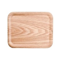 Sous-verre carré en bois de frêne naturel pour la protection de la table basse, cadeaux de pendaison de crémaillère, bar, table de maison, bureau, fournitures de fête