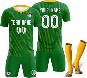 Kit de fútbol de secado rápido hecho a medida | Fabricante profesional de uniformes de fútbol | Ropa de equipo para entrenamiento - Product Image 4