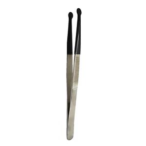 High Quality 1 Pc Pearl <b>Craft</b> And Bead Holding Tweezers Grip Coated Tip 15.5 cm Tweezers Clamps Body Piercing <b>Tool</b> - Product Image 6