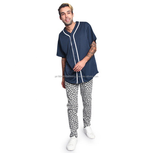 Camisetas de béisbol y sóftbol con botones personalizadas para hombres y mujeres, ropa deportiva transpirable con estampado de sublimación, nombre del equipo para adultos - Product Image 5