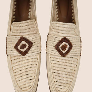 Vente en gros de pantoufles et sandales marocaines faites à la main en raphia, chaussures tissées écologiques pour femmes et hommes, commande en gros, fournisseur direct - Product Image 1