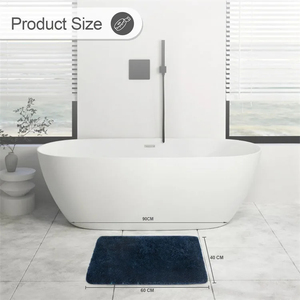 Tapis de bain tendance conçu avec un tissu de qualité supérieure, confort doux, excellente absorption, construction durable et séchage rapide - Product Image 3