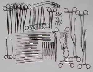 Venta al por mayor superventas mayor cirugía vascular conjunto de 52 piezas de acero inoxidable instrumentos médicos quirúrgicos CE ISO aprobado - Product Image 2