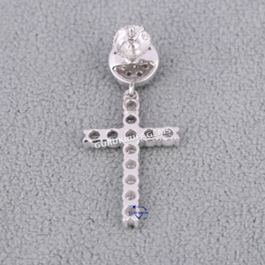 Elegant 925 <b>Sterling</b> <b>Silver</b> Fine <b>Stud</b> <b>Earrings</b> with Moissanite Diamond Timeless Craftsmanship Engagement Anniversary - Product Image 6