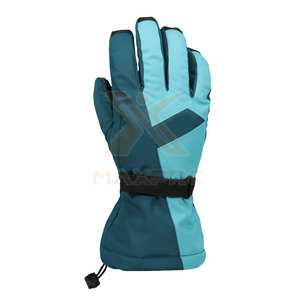 Gants de ski et de moto unisexes confortables et imperméables pour la pratique du snowboard en hiver, antidérapants, avec sangle de poignet réglable, service OEM personnalisé - Product Image 5