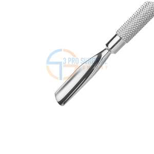 3 PRO Pousse-ongles professionnel de haute qualité Pousse-cuticules Outil de pédicure Matériau en acier inoxydable pour ongles et pieds - Product Image 6