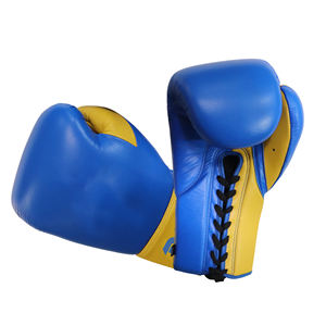 Guantes de Boxeo Profesionales de Entrenamiento Unisex Transpirables de Alta Calidad de 10 oz, de Cuero, para Artes Marciales, con Cierre de Velcro - Product Image 6