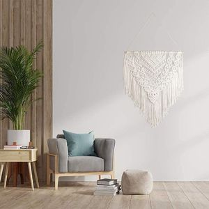 Tenture murale en macramé de conception Boho de qualité à l'exportation pour la décoration de la maison de l'exportation et du fournisseur indiens - Product Image 4