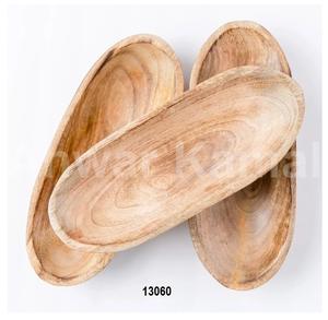 Plateau en aluminium de salade/plateau de fruit avec le miroir poli - Product Image 1