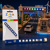 Module de bande LED RVB programmable Zetok, module d'affichage LED, composant électronique pour kit de démarrage STEM