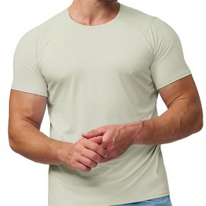 T-shirt à manches courtes pour homme de qualité supérieure, col rond, 100% coton, coupe décontractée, respirant, noir, Camiseta pour un usage quotidien décontracté - Product Image 1