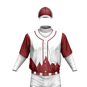 Uniforme de béisbol deportivo personalizado completo para la venta en línea Conjunto de uniforme de béisbol transpirable y cómodo de alta calidad - Product Image 4